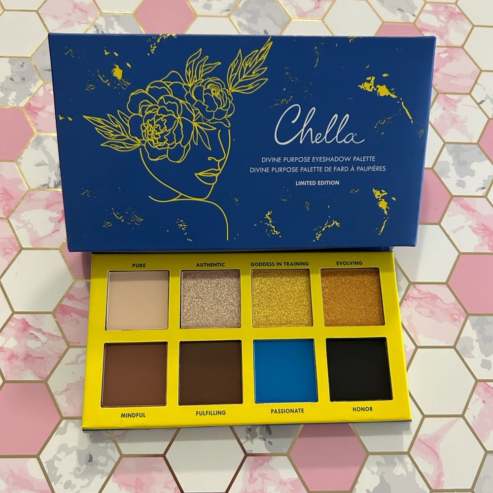 2/$25 CHELLA Limited Edition Divine Purpose Eyeshadow Palette